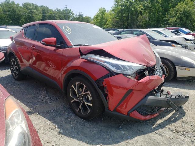 NMTKHMBX4NR147072 - 2022 TOYOTA C-HR XLE RED photo 4