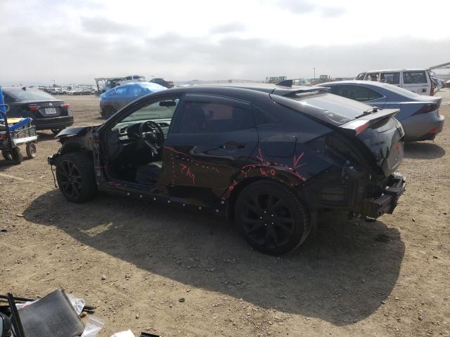 SHHFK7G49JU219417 - 2018 HONDA CIVIC SPORT BLACK photo 2