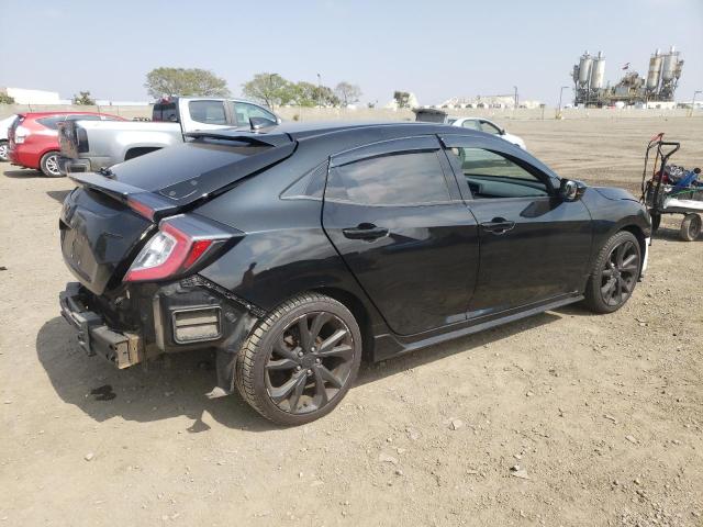 SHHFK7G49JU219417 - 2018 HONDA CIVIC SPORT BLACK photo 3