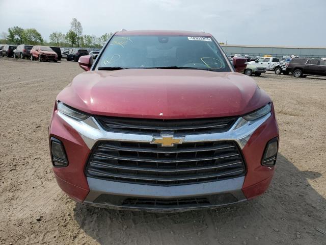 3GNKBLRS7MS561911 - 2021 CHEVROLET BLAZER PREMIER RED photo 5