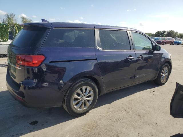 KNDMB5C1XK6511132 - 2019 KIA SEDONA LX BLUE photo 3