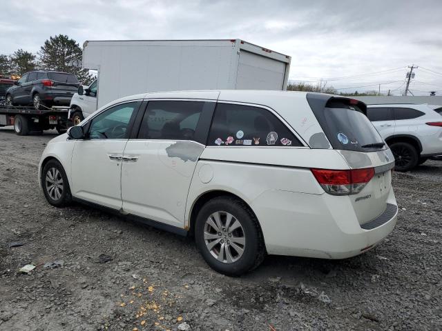 5FNRL5H43EB081409 - 2014 HONDA ODYSSEY EX WHITE photo 2