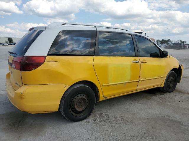 5TDZA23C25S294625 - 2005 TOYOTA SIENNA CE YELLOW photo 3