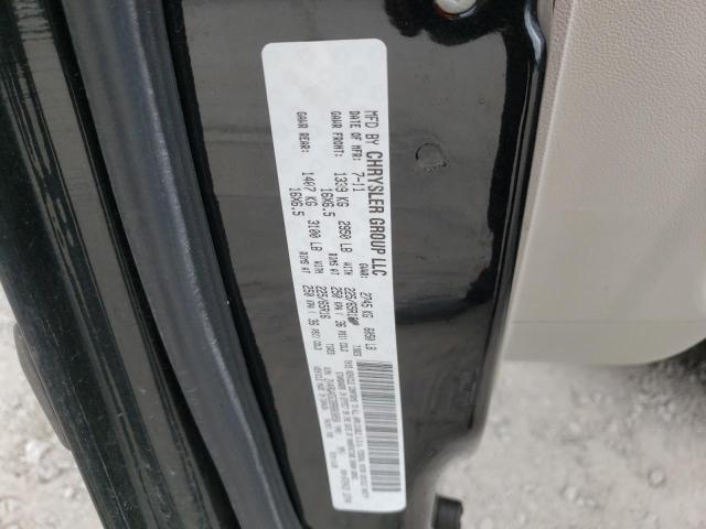 2V4RW4DG3BR803050 - 2011 VOLKSWAGEN ROUTAN S BLACK photo 13