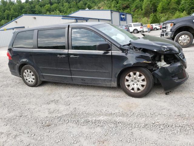 2V4RW4DG3BR803050 - 2011 VOLKSWAGEN ROUTAN S BLACK photo 4