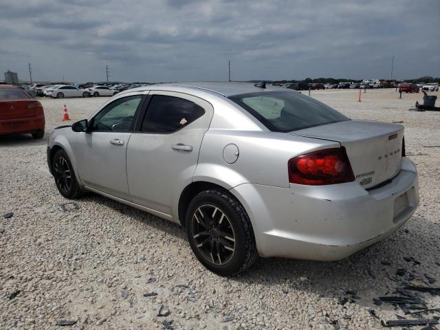 1C3CDZAB8CN102633 - 2012 DODGE AVENGER SE SILVER photo 2