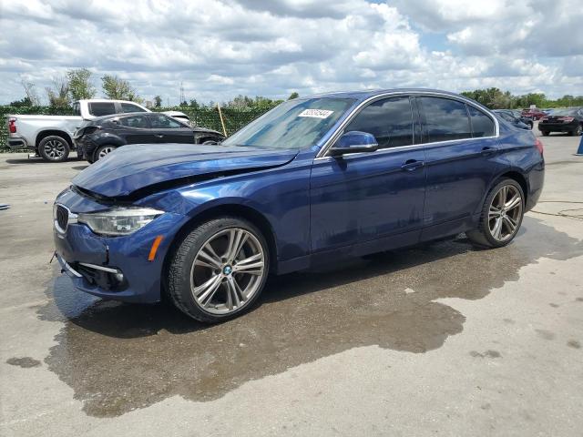 WBA8B3G30HNU36213 - 2017 BMW 340 I BLUE photo 1