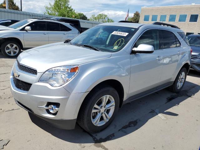 2GNFLNEK2D6254483 - 2013 CHEVROLET EQUINOX LT SILVER photo 1