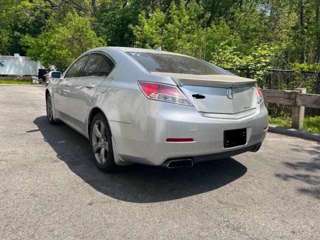 19UUA9F56EA002196 - 2014 ACURA TL TECH SILVER photo 3