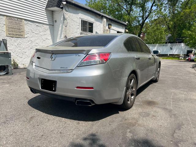 19UUA9F56EA002196 - 2014 ACURA TL TECH SILVER photo 4