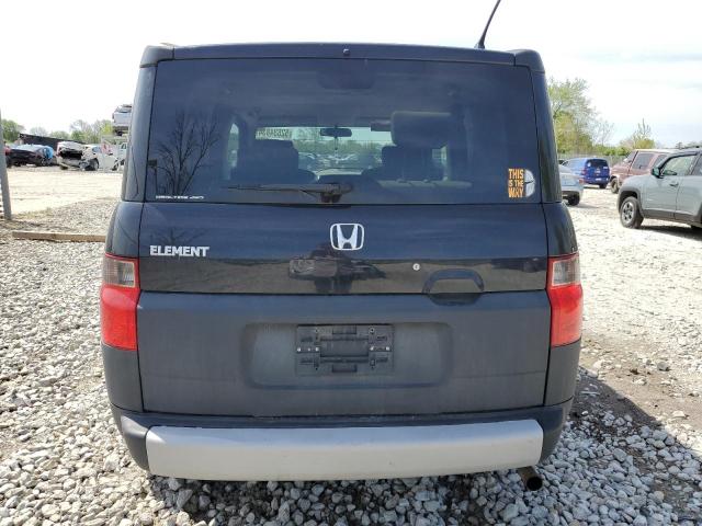 5J6YH28397L012513 - 2007 HONDA ELEMENT LX BLACK photo 6