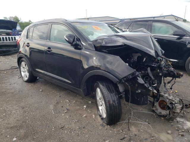 KNDPB3A29D7354705 - 2013 KIA SPORTAGE BASE BLACK photo 1