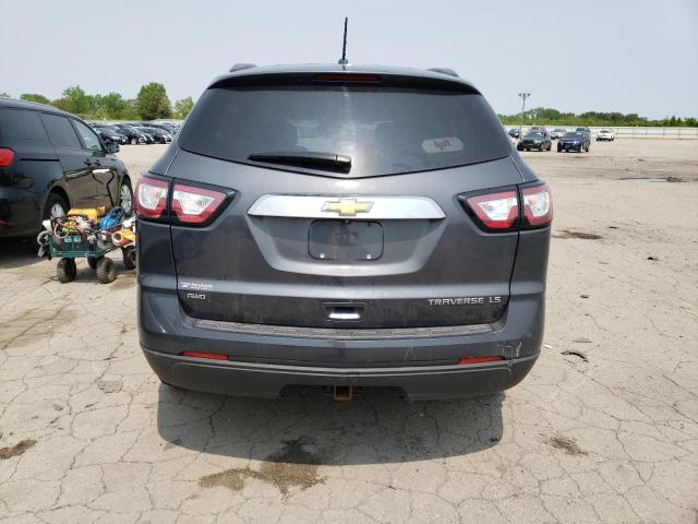 1GNKVFKD9EJ298148 - 2014 CHEVROLET TRAVERSE LS BLACK photo 6