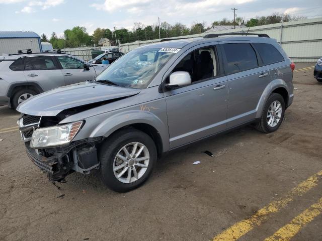 3C4PDCBB3GT143721 - 2016 DODGE JOURNEY SXT SILVER photo 1