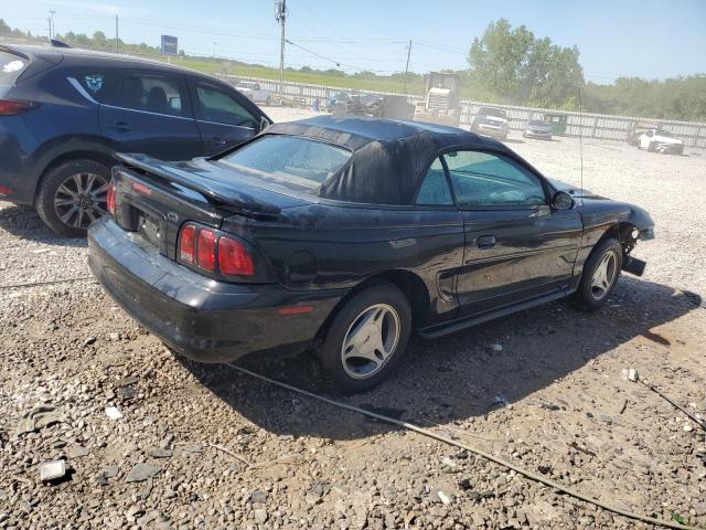 1FAFP4449WF230142 - 1998 FORD MUSTANG BLACK photo 3