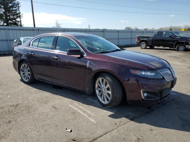 1LNHL9FT6BG602794 - 2011 LINCOLN MKS MAROON photo 4