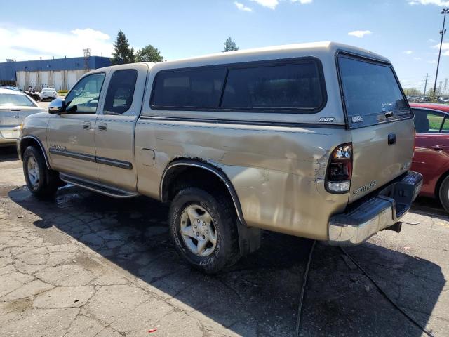 5TBBT44163S342198 - 2003 TOYOTA TUNDRA ACCESS CAB SR5 GOLD photo 2