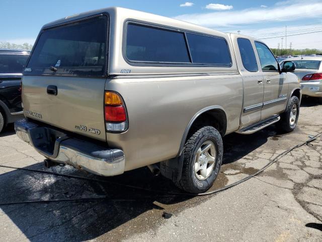 5TBBT44163S342198 - 2003 TOYOTA TUNDRA ACCESS CAB SR5 GOLD photo 3