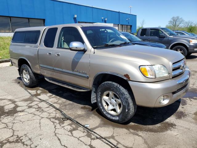 5TBBT44163S342198 - 2003 TOYOTA TUNDRA ACCESS CAB SR5 GOLD photo 4