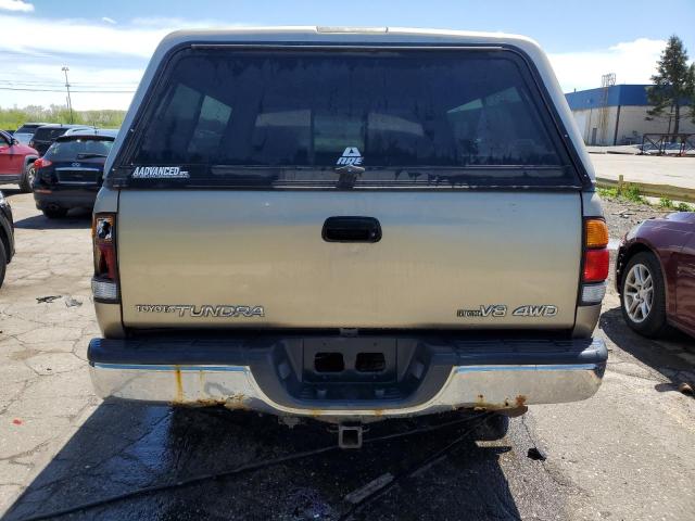 5TBBT44163S342198 - 2003 TOYOTA TUNDRA ACCESS CAB SR5 GOLD photo 6