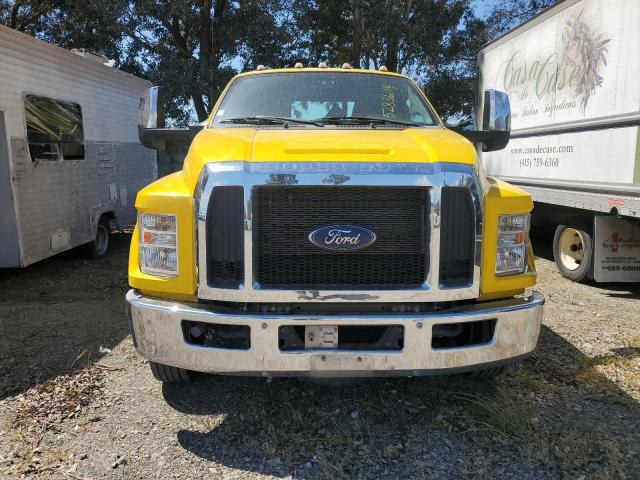 1FDWX6DE7JDF03898 - 2018 FORD F650 SUPER DUTY YELLOW photo 5