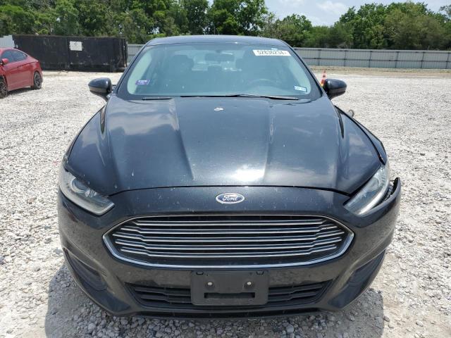 1FA6P0G77F5123661 - 2015 FORD FUSION S BLACK photo 5