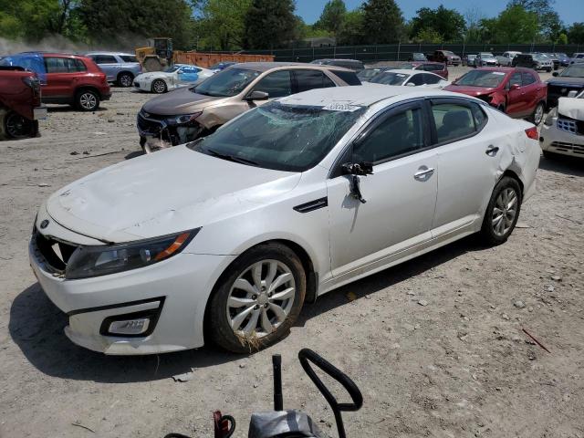 5XXGN4A71FG412535 - 2015 KIA OPTIMA EX WHITE photo 1