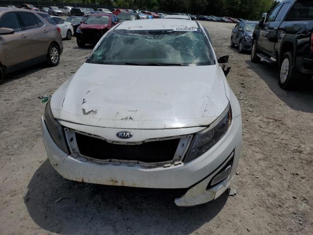 5XXGN4A71FG412535 - 2015 KIA OPTIMA EX WHITE photo 5