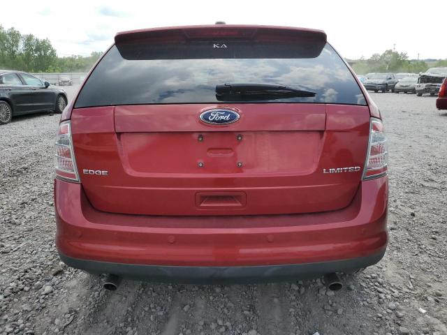 2FMDK39C79BA41971 - 2009 FORD EDGE LIMITED RED photo 6