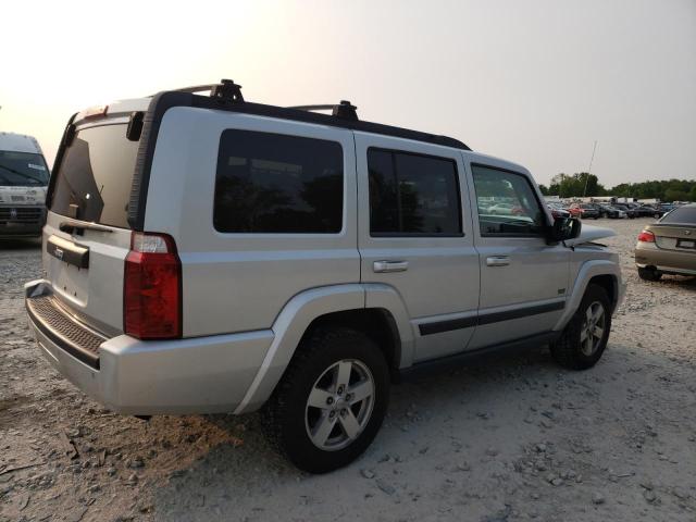 1J8HG48K17C632812 - 2007 JEEP COMMANDER SILVER photo 3