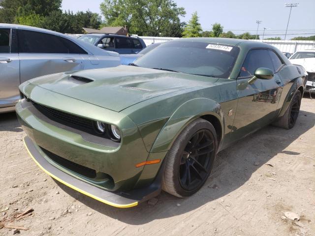 2C3CDZFJ0MH674239 - 2021 DODGE CHALLENGER R/T SCAT PACK GREEN photo 1