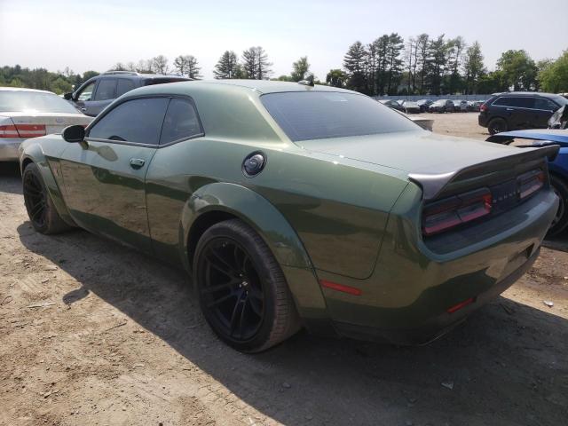 2C3CDZFJ0MH674239 - 2021 DODGE CHALLENGER R/T SCAT PACK GREEN photo 2