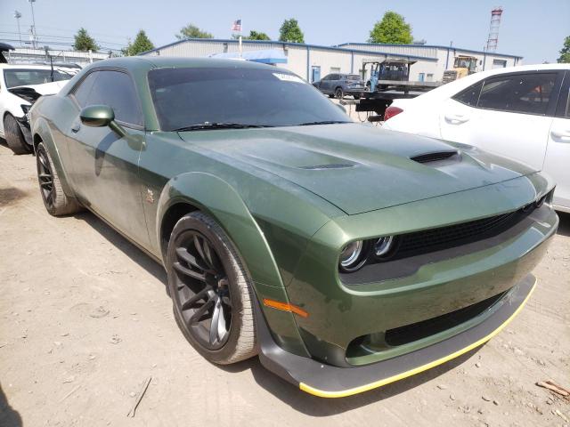 2C3CDZFJ0MH674239 - 2021 DODGE CHALLENGER R/T SCAT PACK GREEN photo 4