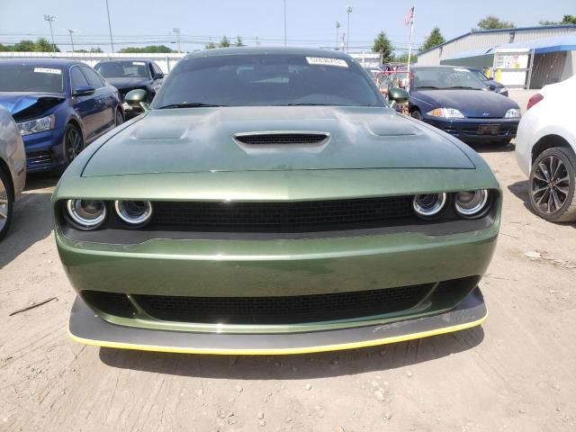 2C3CDZFJ0MH674239 - 2021 DODGE CHALLENGER R/T SCAT PACK GREEN photo 5