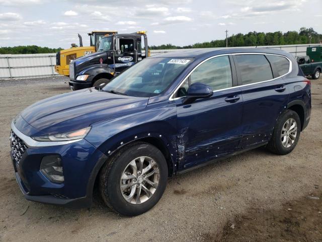 5NMS23AD6LH171894 - 2020 HYUNDAI SANTA FE SE BLUE photo 1