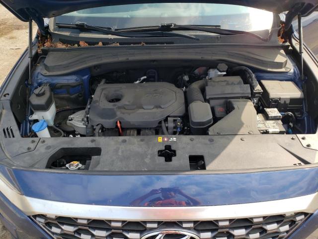 5NMS23AD6LH171894 - 2020 HYUNDAI SANTA FE SE BLUE photo 11