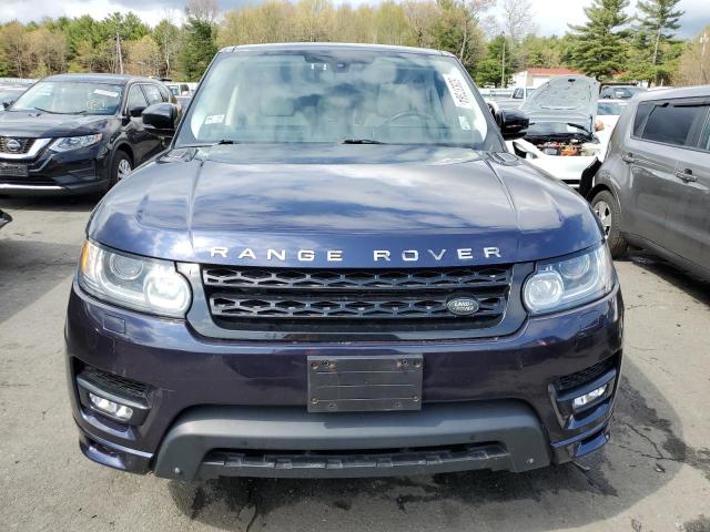 SALWV2TF7EA385817 - 2014 LAND ROVER RANGE ROVE AUTOBIOGRAPHY BLUE photo 5