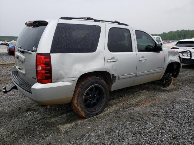 1GNSKBE01BR150874 - 2011 CHEVROLET TAHOE K1500 LT SILVER photo 3