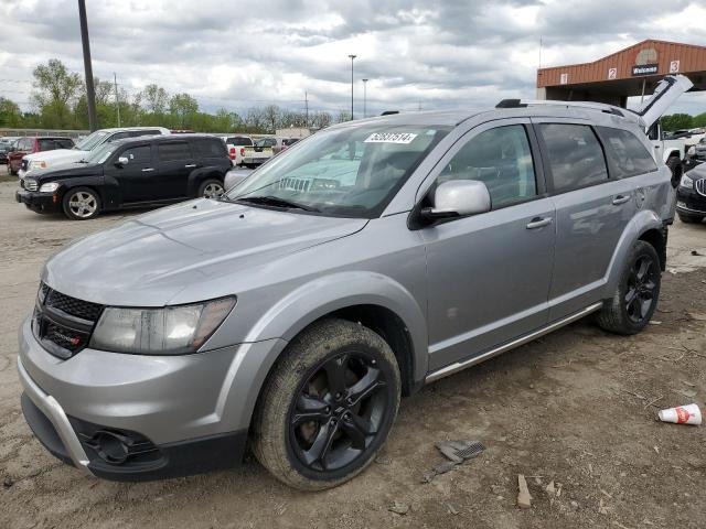 3C4PDDGG6JT512699 - 2018 DODGE JOURNEY CROSSROAD SILVER photo 1