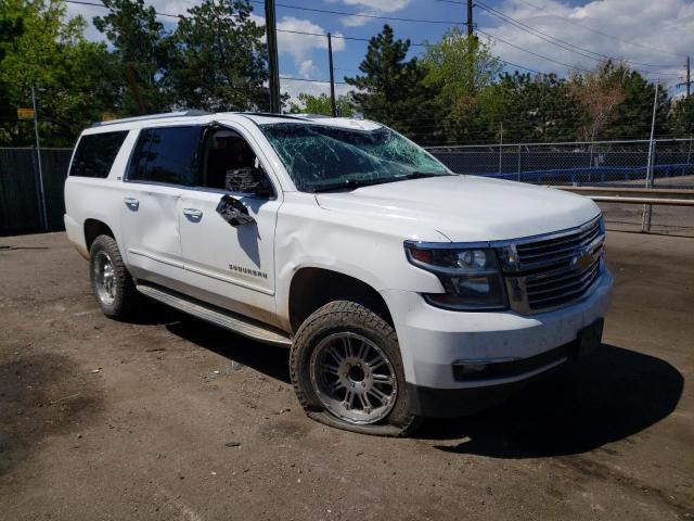 1GNSKKKC1FR623726 - 2015 CHEVROLET SUBURBAN K1500 LTZ WHITE photo 4