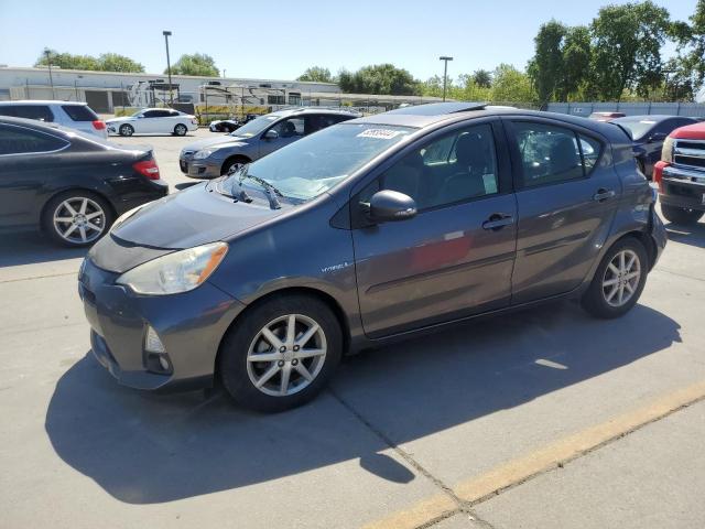 JTDKDTB35D1045697 - 2013 TOYOTA PRIUS C GRAY photo 1