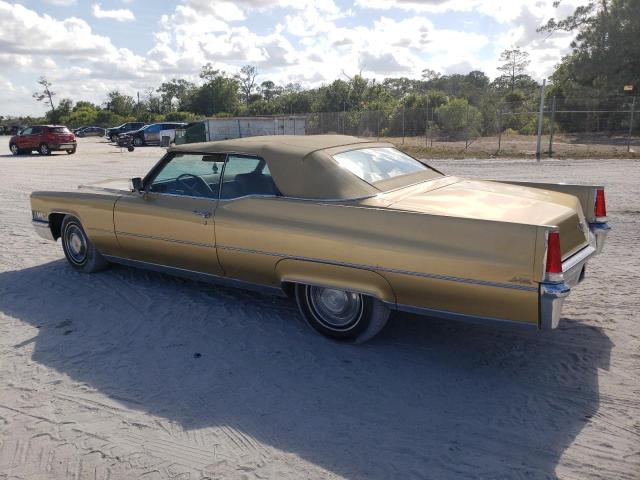 F9207709 - 1969 CADILLAC ALL OTHER GOLD photo 2