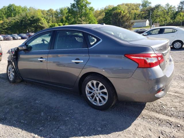 3N1AB7AP5JL618103 - 2018 NISSAN SENTRA S GRAY photo 2