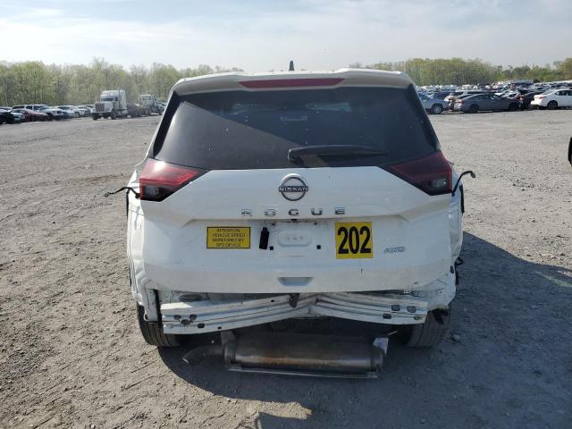 5N1BT3AB8PC790458 - 2023 NISSAN ROGUE S WHITE photo 6