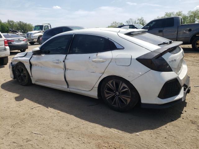 SHHFK7H58JU428512 - 2018 HONDA CIVIC EX WHITE photo 2