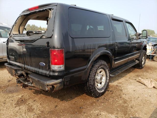 1FMSU43P55ED12706 - 2005 FORD EXCURSION LIMITED BLACK photo 3