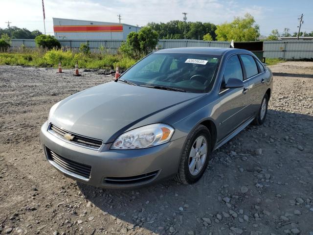 2G1WT57KX91116368 - 2009 CHEVROLET IMPALA 1LT GRAY photo 1