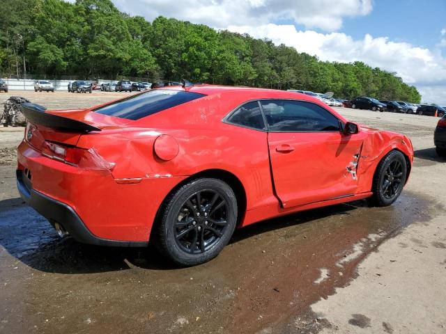 2G1FA1E37E9171818 - 2014 CHEVROLET CAMARO LS RED photo 3