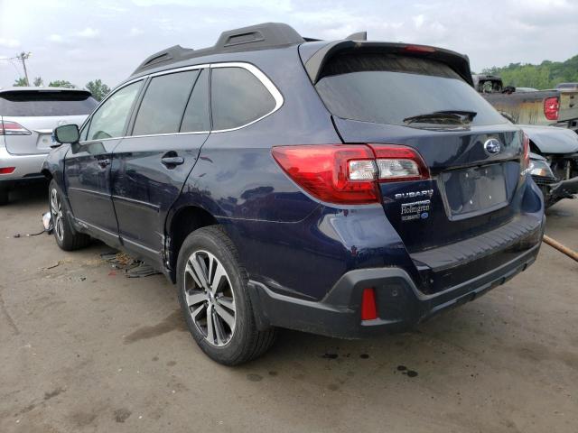 4S4BSANC7J3260080 - 2018 SUBARU OUTBACK 2.5I LIMITED BLUE photo 2