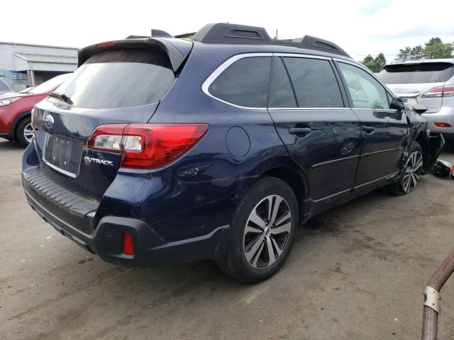 4S4BSANC7J3260080 - 2018 SUBARU OUTBACK 2.5I LIMITED BLUE photo 3